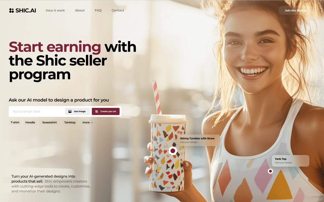 Vend AI interface